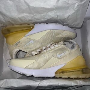 Nike Air Max 270 Coconut Milk and White